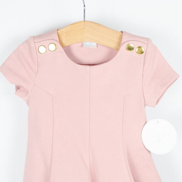 NEW Edgehill Collection Stretch Fit and‎ Flare Party Dress Rose Pink Baby 12m - Picture 2 of 9